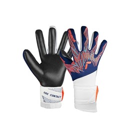 Reusch Pure Contact Silver Adult Goalkeeper Gloves with Negative Construction and Ultimate Grip