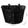 Wicker Front Cargo Bike Basket - Perfect for Riders of