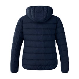 wantdo Plus Size Winter Jacket Women Insulated Down Jackets Winter Coats Navy 2X