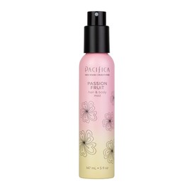 Pacifica Beauty Passion Fruit Hair Perfume & Body Spray, Natural & Essential Oils, Pineapple, Sweet Vanilla, 5 oz