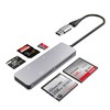 CFast 2.0 Card Reader 5-in-1, USB C USB 3.0 Aluminum