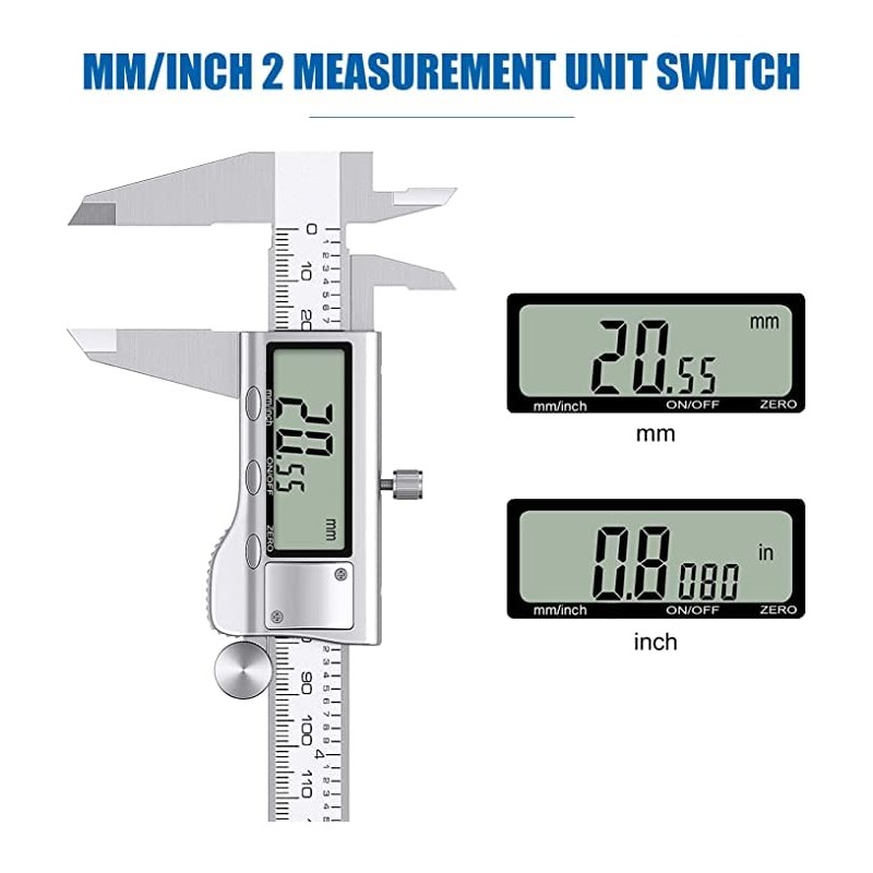 STORM HERO Measuring & Layout Tool with LCD Screen（(6Inch/150mm), Digital