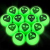 Rhode Island Novelty Glow-in-The-Dark Alien Hi-Bounce Balls (1 dz)