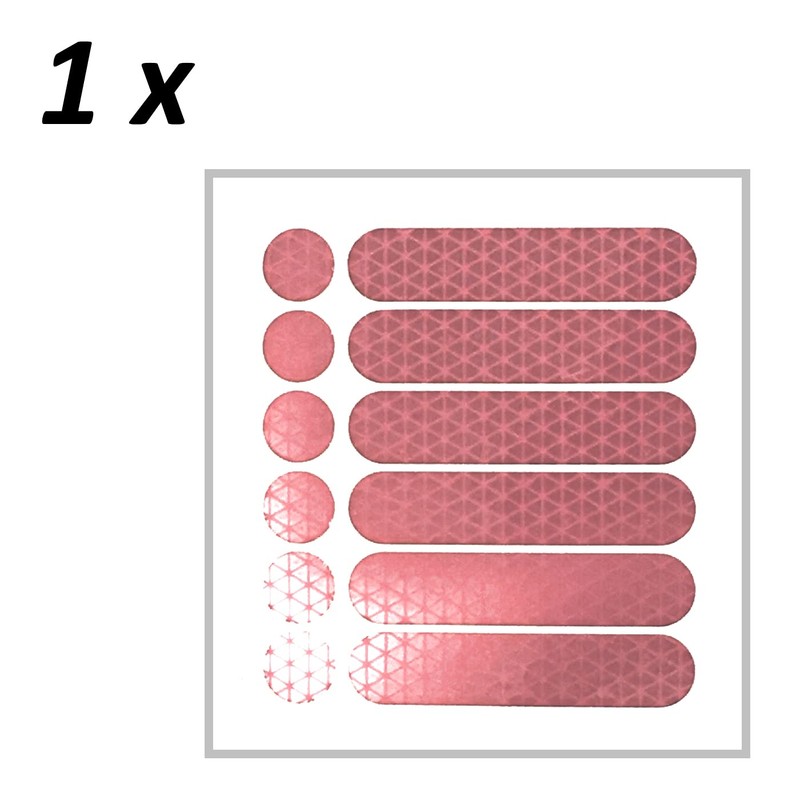 customTAYLOR33 High Intensity Grade Reflective Safety Decals/Stickers for Motorcycle, Bicycle,