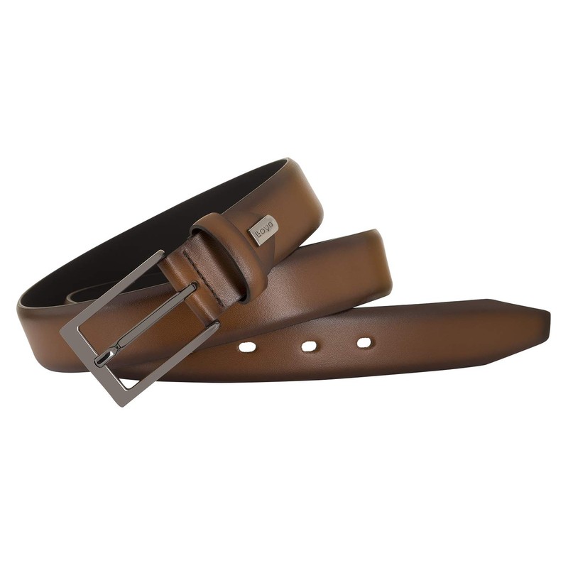LLOYD Men's Belts Leather Belt Cognac 7809, Colour: Brown, Length: