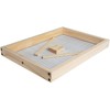 DECOHS 8 Frame Bee Hive Candy Board- Pine Wood Winter