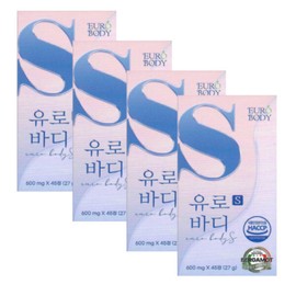 Eurobody S 4 boxes Bergamot Artichoke Moro Orange Original 550057 / 유로바디S 4박스 베르가못 아티초크 모로오렌지 본사정품 550057