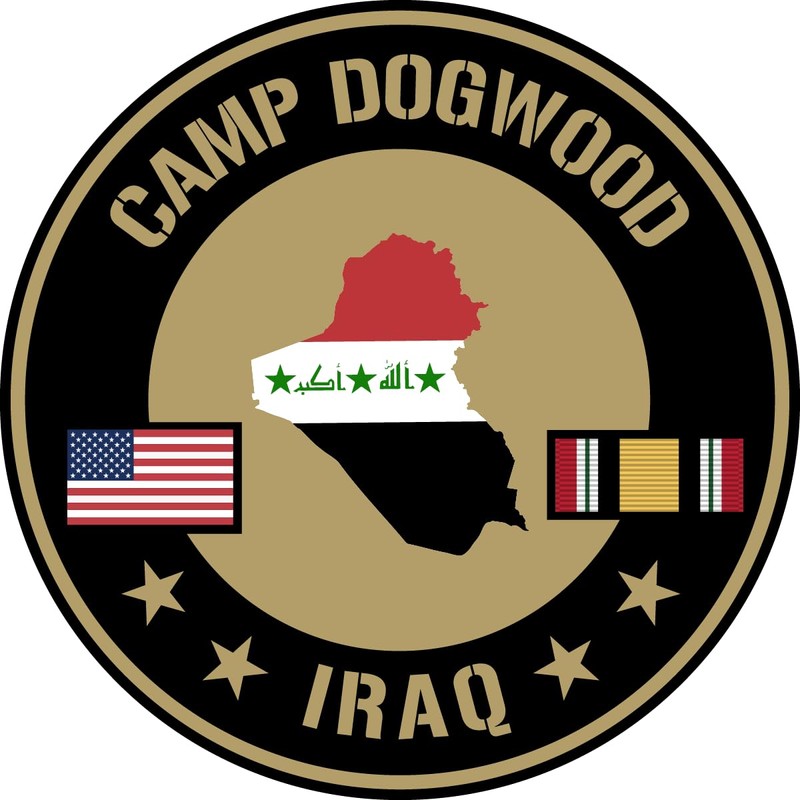 Camp Dogwood Iraq Service Challenge Coin