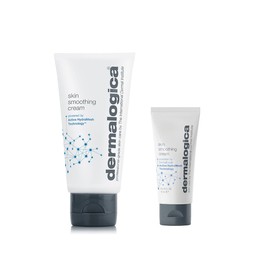 Dermalogica Skin Smoothing Cream with Vitamin C & Vitamin E - 48 Hours of Continuous Hydration, Antioxidant-rich Formula, Combats Dryness and Dehydration, 100ml & Travel Size Bundle