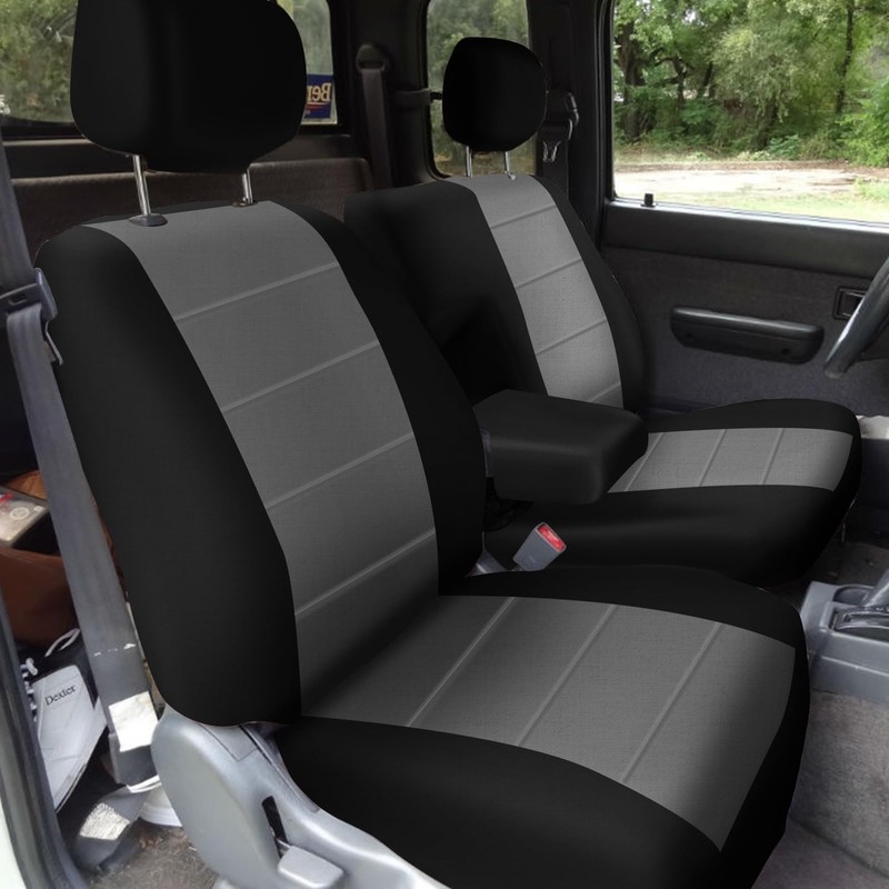 SAPUBK Custom-Fit Front Seat Covers Replace for 1995-2000 Toyota Tacoma