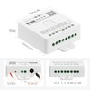 BTF-LIGHTING SP630E Bluetooth Controllers 4 Zones 2.4GHz RF RB2 Remote