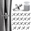Magnets for Curtains, Tumwisk 20Pairs Magnetic Curtain Clips with 20Pairs
