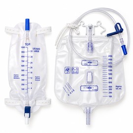 Leg Drainage Bag for Fluid Collection – Anti-Backflow Design for Men, Women and Older Adults