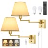 TRLIFE Dimmable Wall Sconce, Remote Control Dimming 10-100% and Adjustable