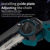 Jovant 6 Inch Mini Chainsaw Cordless, Lightweight Handheld Tree Trimmer