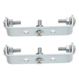 Be In Your Mind 2pcs Bicycle Rear Bracket Bike Rear Rack Mount Adapter U-shaped Rear Bracket Adapter for Mountain Bikes Folding Bikes Stainless Steel Bracket Mount Adapter