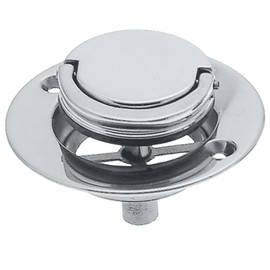 Westbrass D320-26 Roman Tub Drain Trim, 3-9/16" OD, Polished Chrome