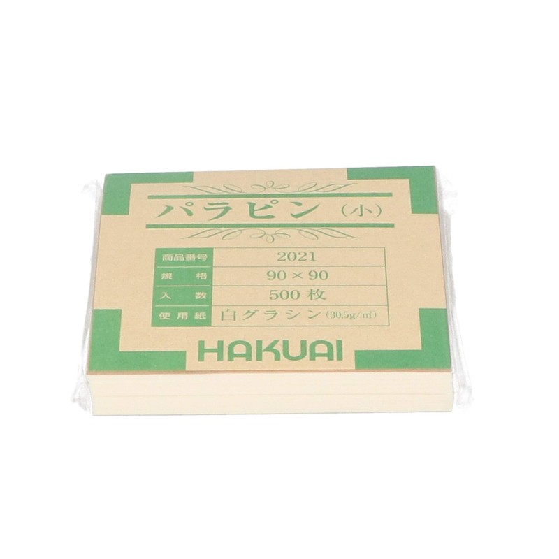 Hakuaisha Medicinal Packaging Paper, Parapin, Small, 500 Sheets