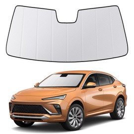 Toluoma Custom Fit Windshield Sun Shade for Buick Envista 2024 2025 2026 - Accordion Folding Design Window Sunshade Car Accessories, Full Coverage Sun Visor Protector - Blocks 99% UV Rays