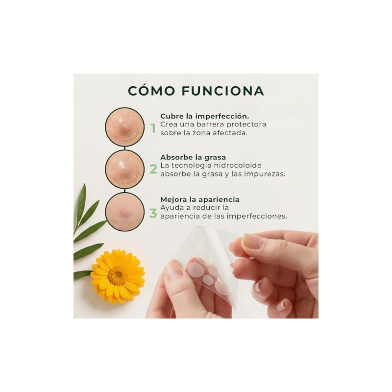 IÁRBORA - Arbora Parches Hidrocoloides para granos y espinillas tea