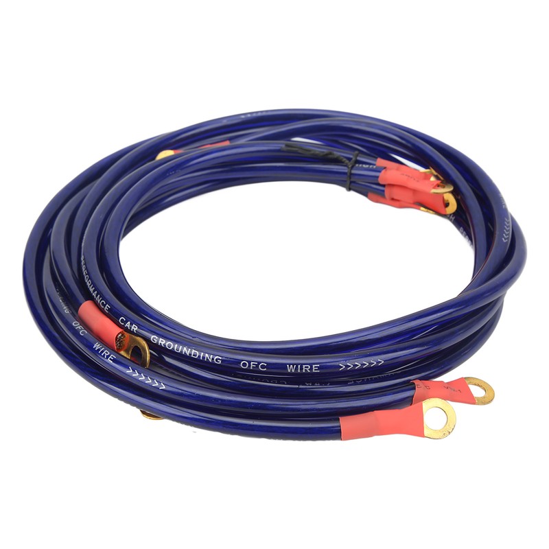5pcs Pure Copper Battery Inverter Cable Flame Retardant Universal for