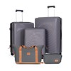 CONCEPTEN Luggage Sets 5 Piece, Suitcases with Wheels, Hardshell Suitcase