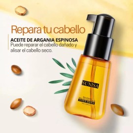 Aceite De Argan Puro Tratamiento Reparador Cabello Puntas