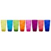 CreativeWare Circus Set de 8, 24 oz, juego de vasos,