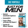 Just for Men Moustache and Beard Black Dye, Eliminates Grey