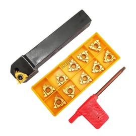 5/8" Lathe Threading Turning Tools with Threading Threading Indexable Turning Inserts (5/8" SER1616H16)