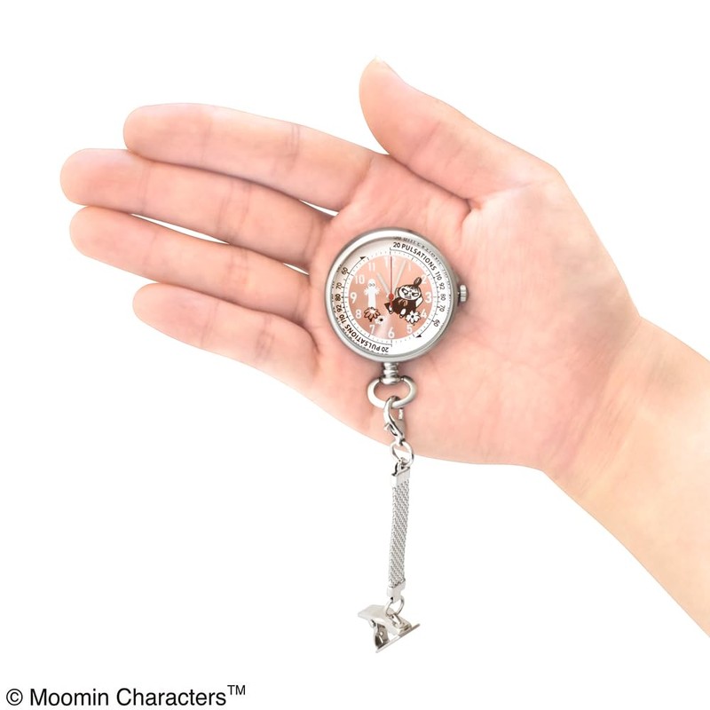 Moomin Clip Watch Little My Baby Pink [ST-PMM0003]