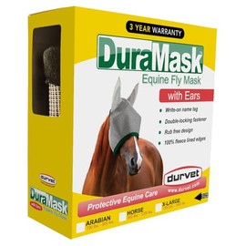 Durvet DuraMask Fly Mask with Ears Horse