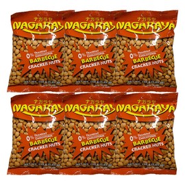 Nagaraya, Cracker Nuts Bbq, 5.64-Ounce (12 Pack)