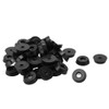 sourcing map Rubber Feet Bumper Buffer Chopping Board Pad Metal