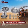 WOOSTAR Complete Variator Roller Assembly Replacement for 4 Stroke GY6