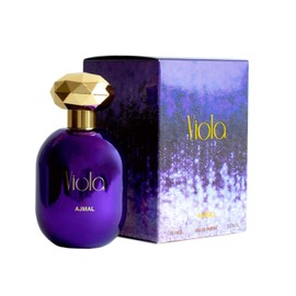 Viola for Women EDP - 75 ML (2.5 oz) | Arabian Perfumery | Fragrance Features Notes of Blackcurrant, Rose, Cedar, Jasmine, Vanilla Patchouli, Spices,Bergamot & Lillies | Floral Adventure | by Ajmal