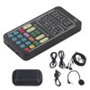 I9 Voice Changer Set Multifunction Portable Recording Mini Sound Card