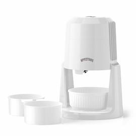 Shaved Ice Machine by HPPZITONG - Snow Cone Maker for Kids with Reusable Ice Mold, Ideal for Homemade Shaved Ice, Slushies, Cocktails & More