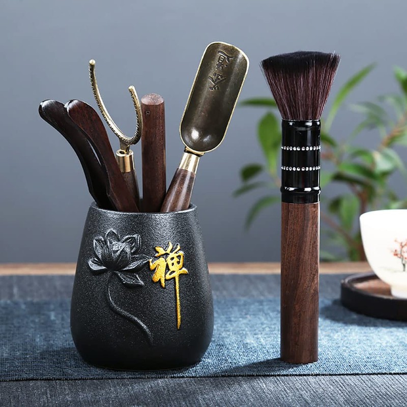 Alnicov Kung Fu Tea Set Accessories Daquan Tea Ceremony Six