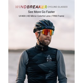 Magicshine WINDBREAKER Cycling Sunglasses UV 400 for MTB Riding Bicycle Eyewear Women Men Sports glasses