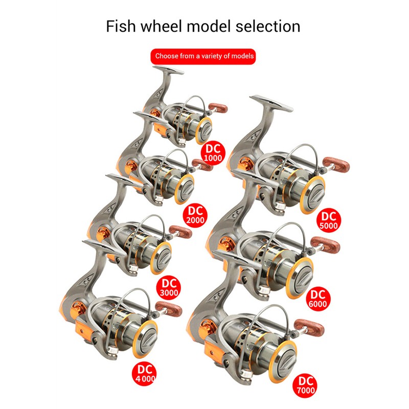 Professional Spinning Fishing Reel 13BB Fishing Coil Metal Spining Fishing