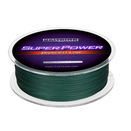 KastKing Superpower Braided Fishing Line,Moss Green,30 LB,1097 Yds