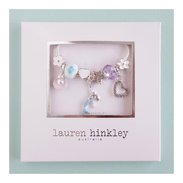 Lauren Hinkley Charm Bracelet | Mermaid Blue