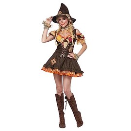 Women's Sassy Scarecrow Costume X-Small