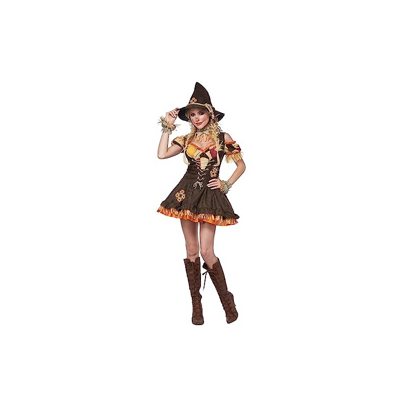 Women's Sassy Scarecrow Costume X-Small