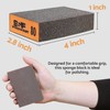 Sanding Sponge 6 Pack by S&F STEAD & FAST, Sanding