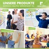 2DOBOARD Writable Magnets - 7.5 x 7.5 cm White -