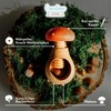 Creative Home Wooden Nutcracker | Toadstool Shape | 10 x