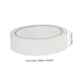 TEHAUX 4 Rolls White Masking Tape High Temperature Writable Tape for Painting DIY Crafts Home Office School Versatile Easy to Use for Labeling and Light Packaging