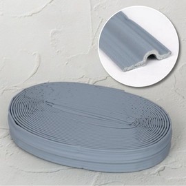 Gray 10m PU Foam Door & Window Weatherstripping: Draft Stopper & Gap Sealer Gap Sealer